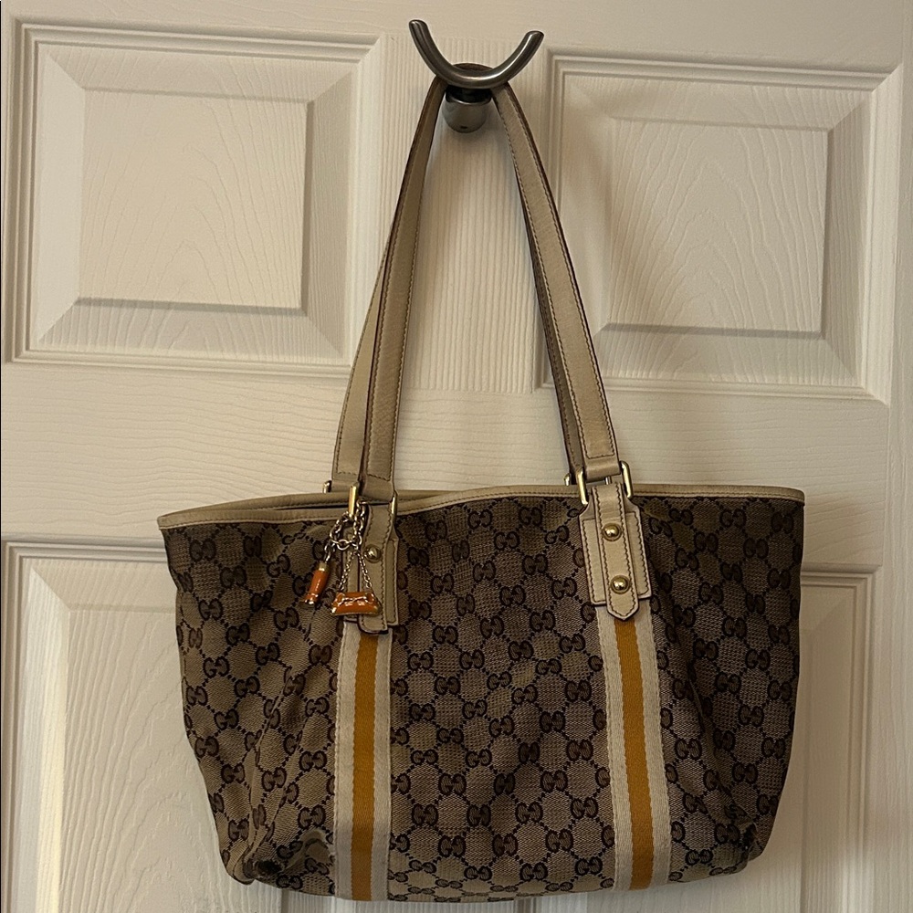 Gucci Sherry Line Tote Bag